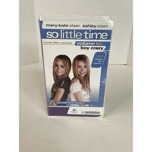 Mary-Kate  Ashley Olsen - So Little Time Vol. 2: Boy Crazy VHS, 2002 Clamshell